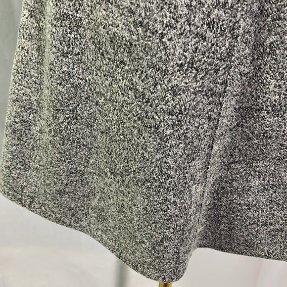 LOFT Gray Knit High Waisted A-Line Mini Skirt - Picture 8 of 16